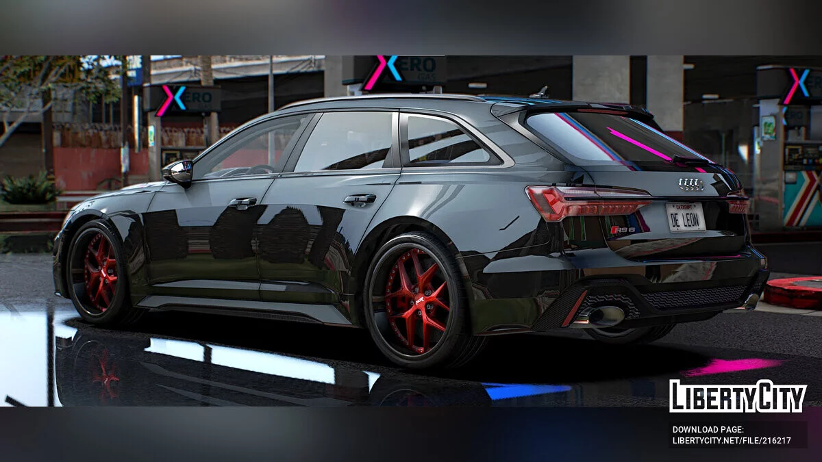 Audi RS6 AVANTA 2021 Swap GTR engine / GTA 5