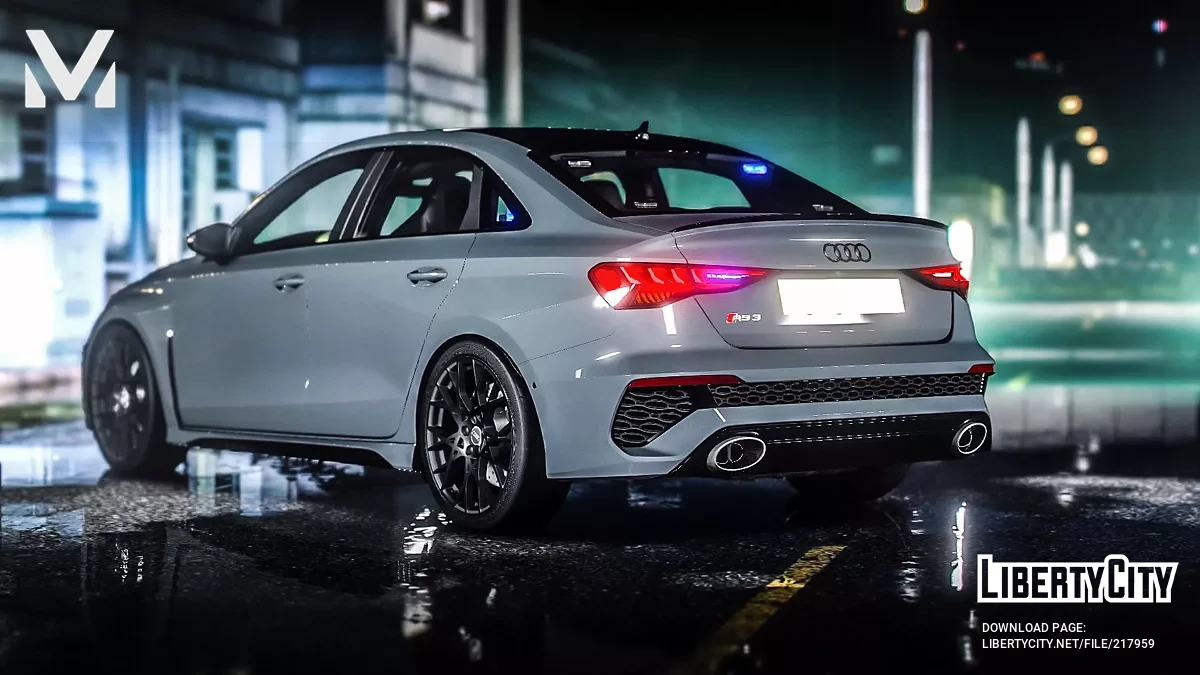 2023 Audi RS3 Performance Sedan / GTA 5