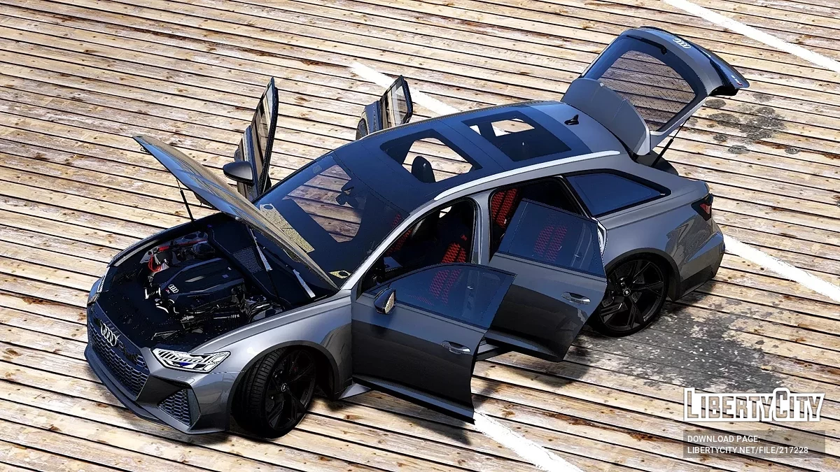 Audi RS6 Avant v1.0 / GTA 5