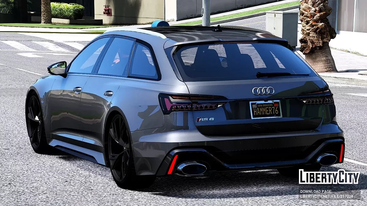Audi RS6 Avant v1.0 / GTA 5