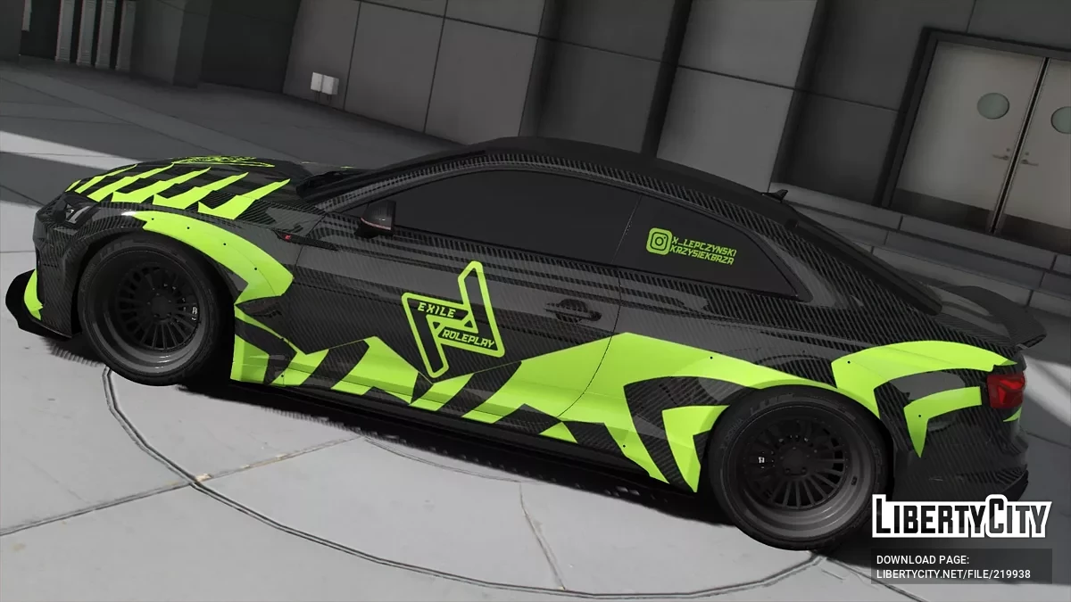 Audi RS5 Exile Rdleplay / GTA 5