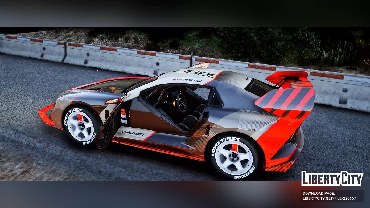Audi S1 Etron Hoonitron / GTA 5