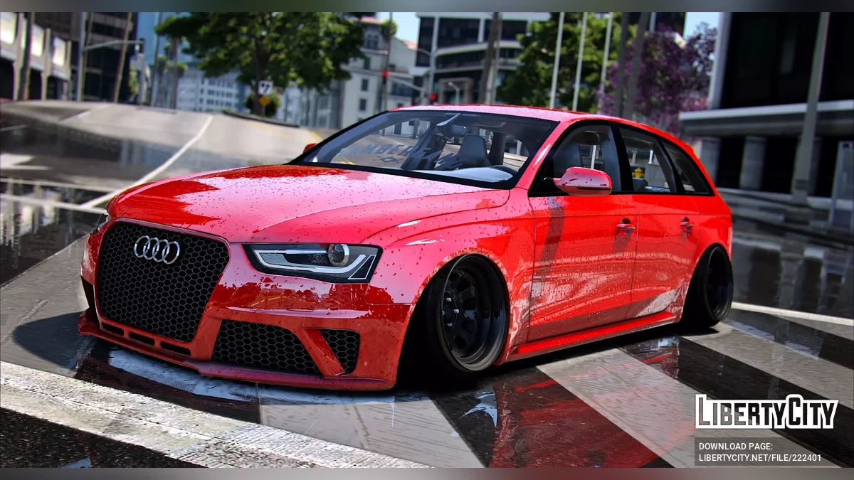 Audi RS4 Liberty Walk / GTA 5