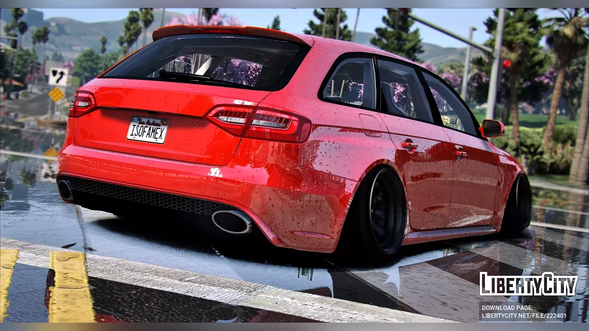 Audi RS4 Liberty Walk / GTA 5