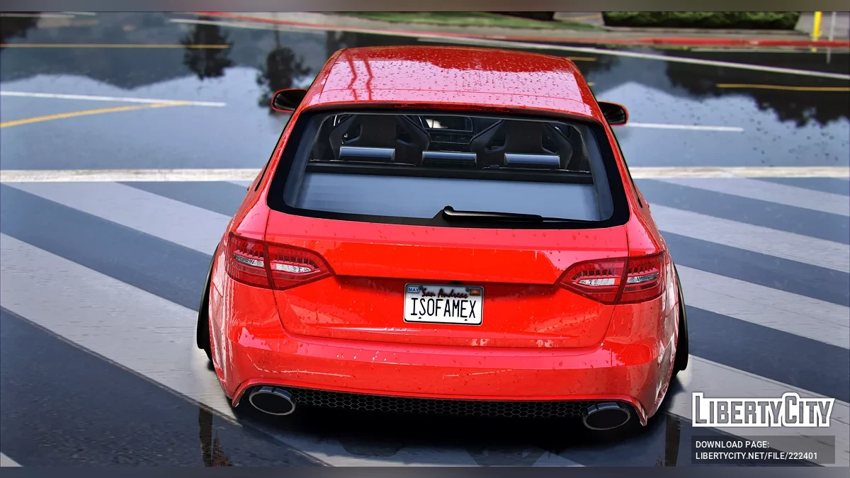 Audi RS4 Liberty Walk / GTA 5