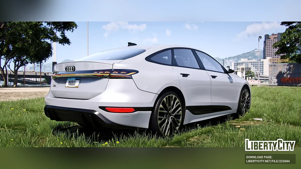 Audi A6 Sportback E-Tron 2025 / GTA 5