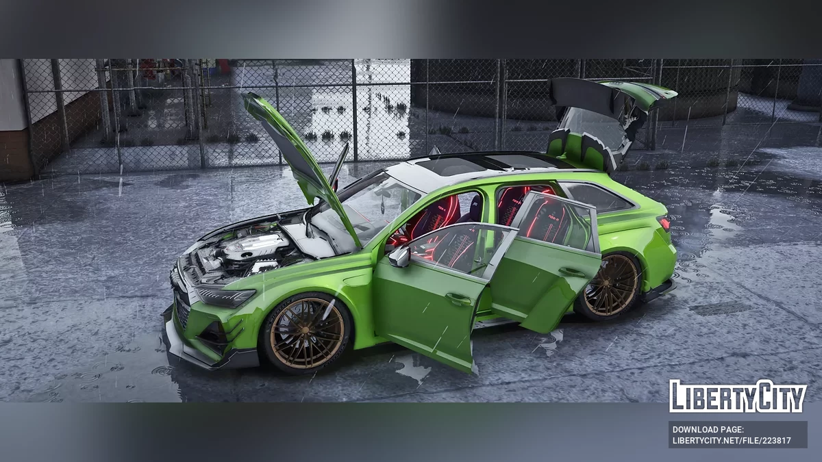 Audi RS6 Custom ABT Kit / GTA 5
