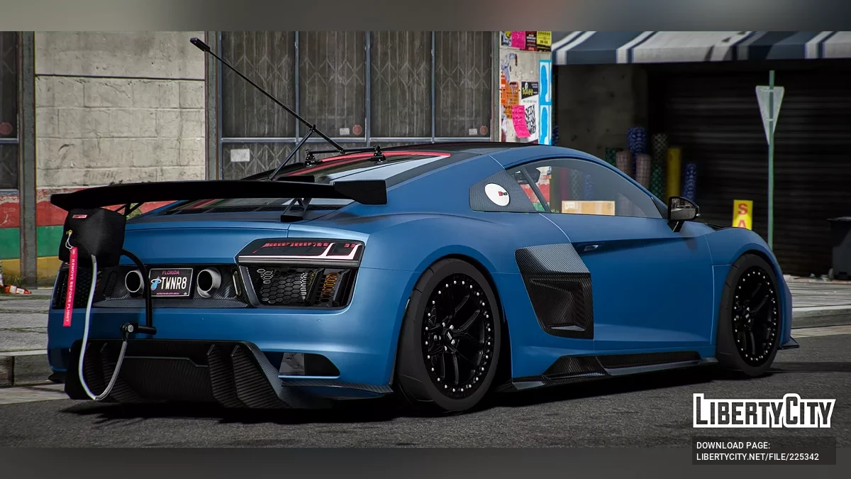 2023 Audi R8 Drag Spec Twin Turbo / GTA 5