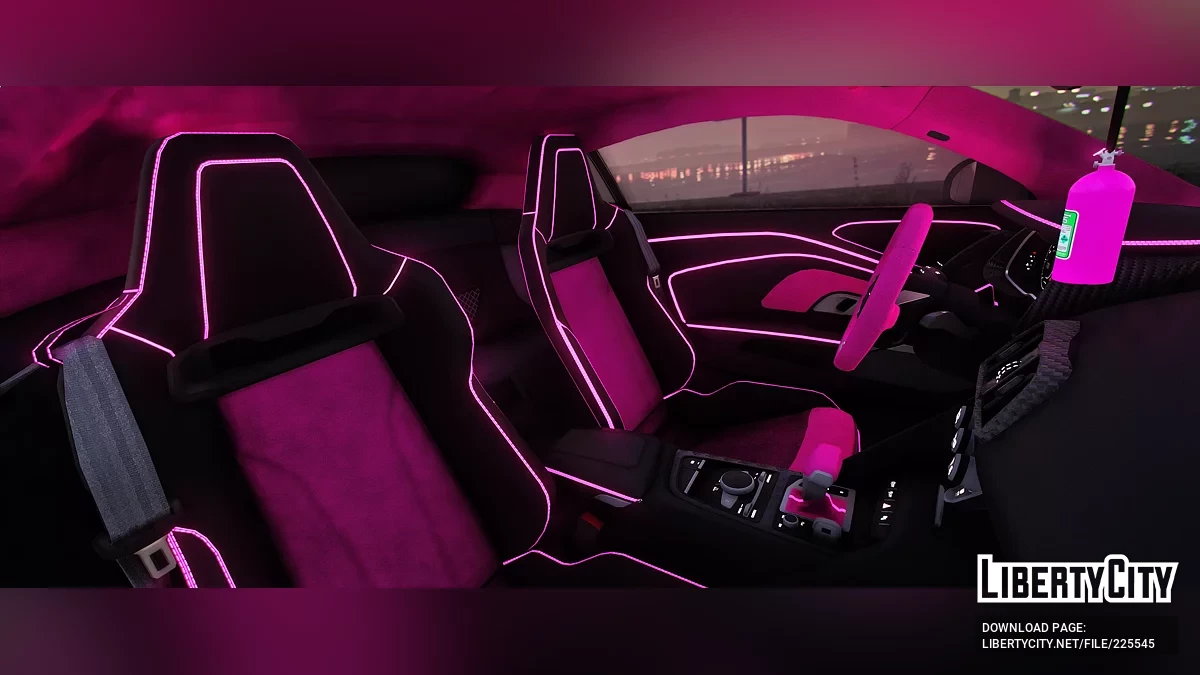 Custom Animated Audi R8 EMR Kit Suki / GTA 5