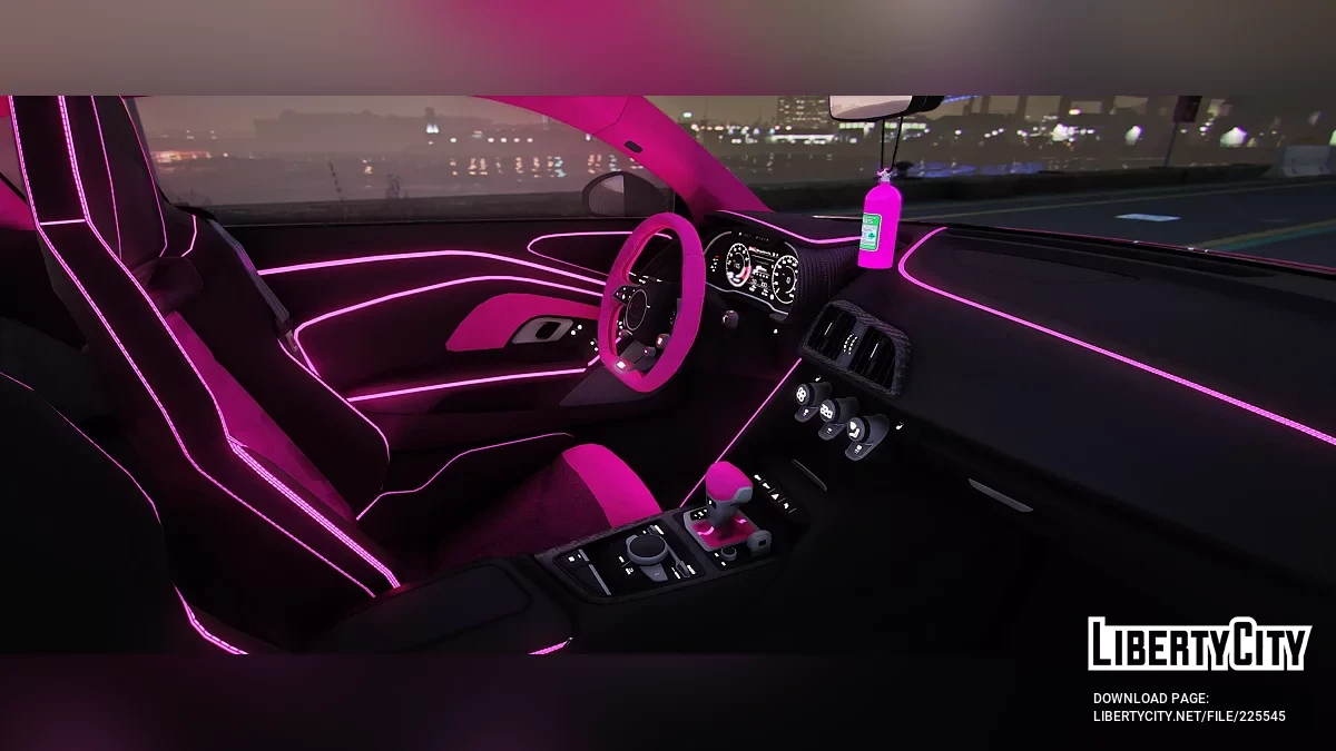 Custom Animated Audi R8 EMR Kit Suki / GTA 5
