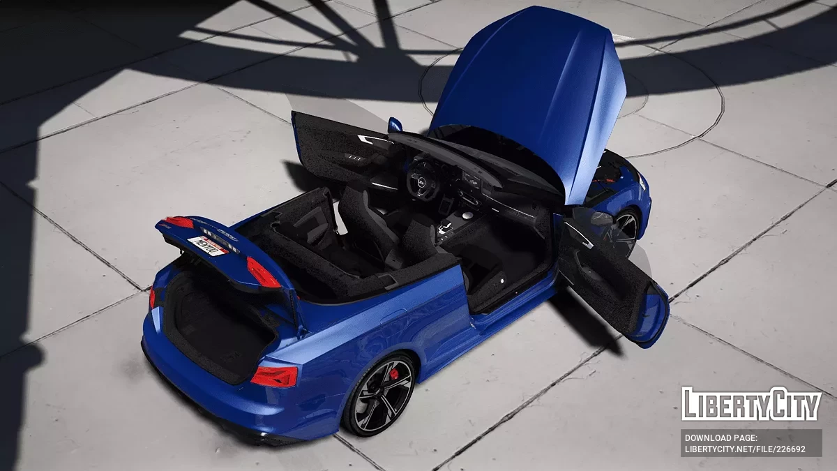 2022 Audi S5 Convertible v1.0 / GTA 5