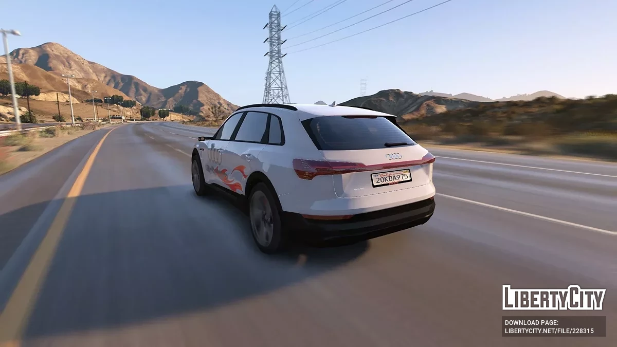 Audi E Tron SUV Sportback 2022 / GTA 5