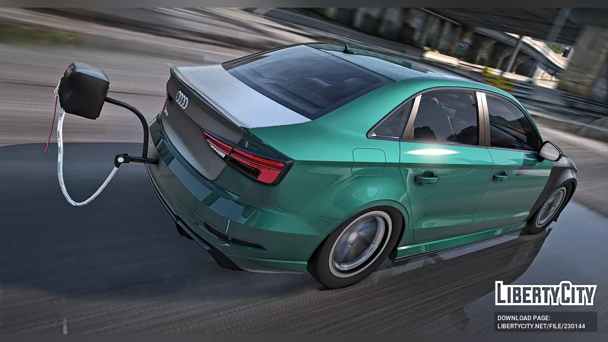 Drag Pack 2015 Audi RS3 / GTA 5