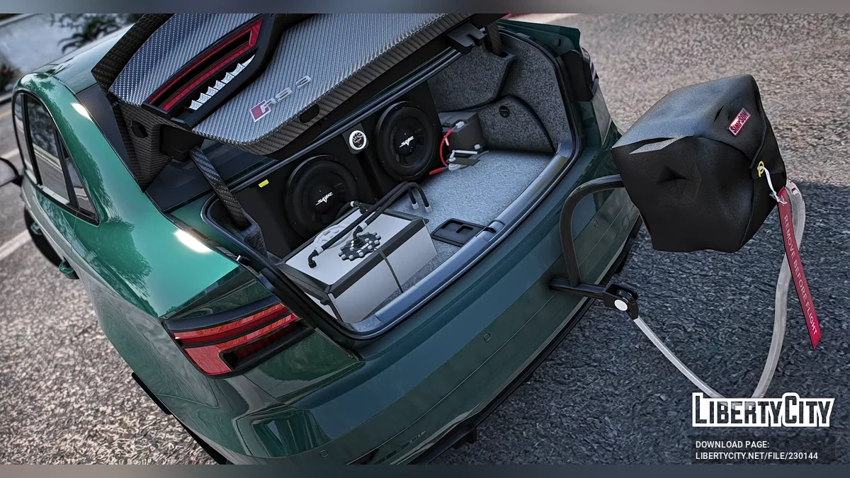 Drag Pack 2015 Audi RS3 / GTA 5