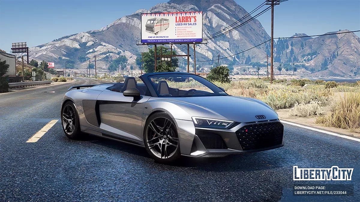 2020 Audi R8 Spyder v1.0 / GTA 5