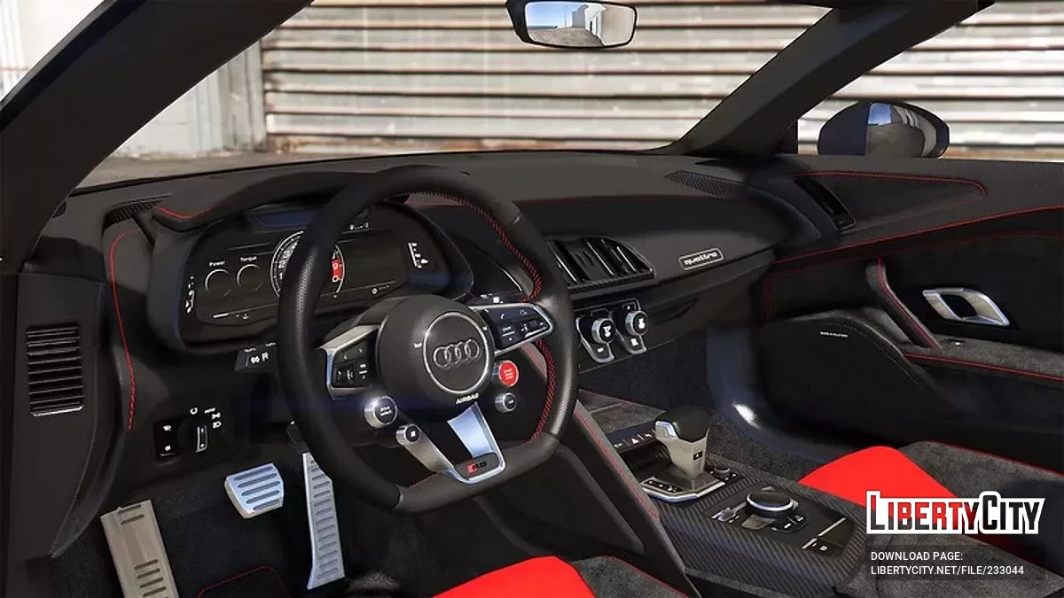 2020 Audi R8 Spyder v1.0 / GTA 5