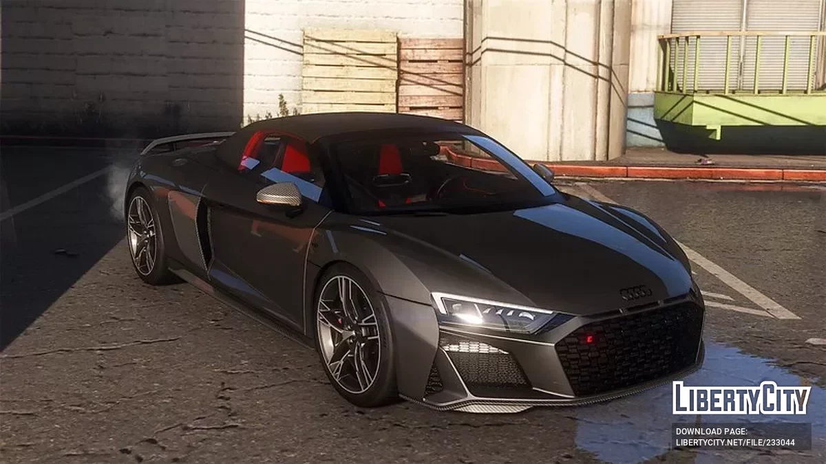 2020 Audi R8 Spyder v1.0 / GTA 5