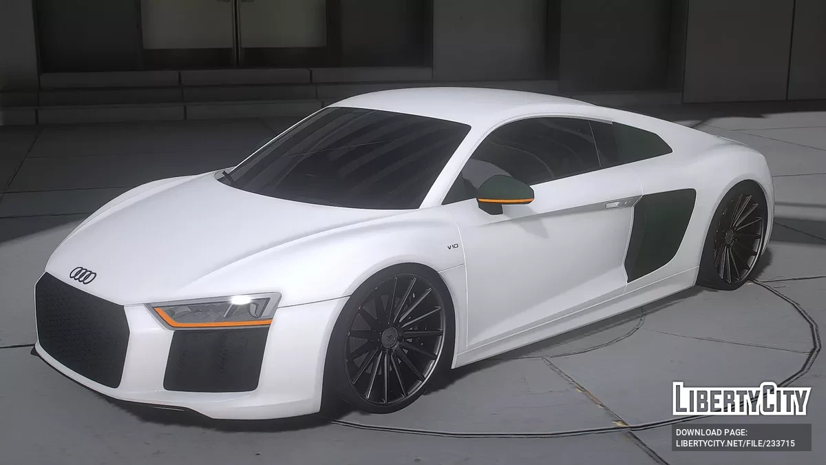 2020 Audi R8 V10 Plus on Vossen VFS-2s / GTA 5