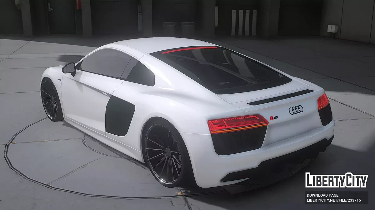 2020 Audi R8 V10 Plus on Vossen VFS-2s / GTA 5