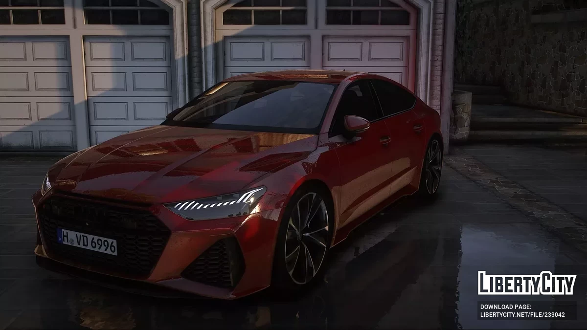 2021 Audi RS7 (C8) Sportback v1.0 / GTA 5