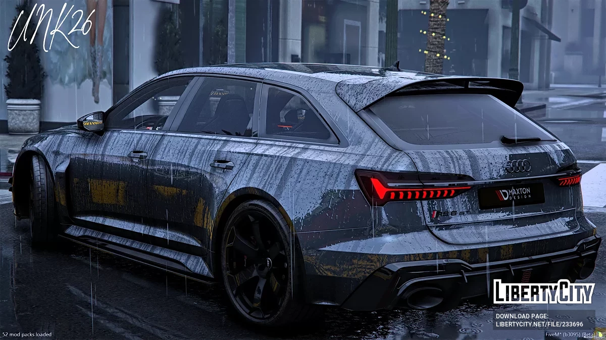2025 Audi RS6 GT Maxton Desing / GTA 5