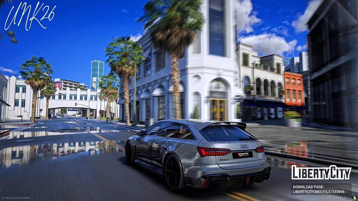 2025 Audi RS6 GT Maxton Desing / GTA 5