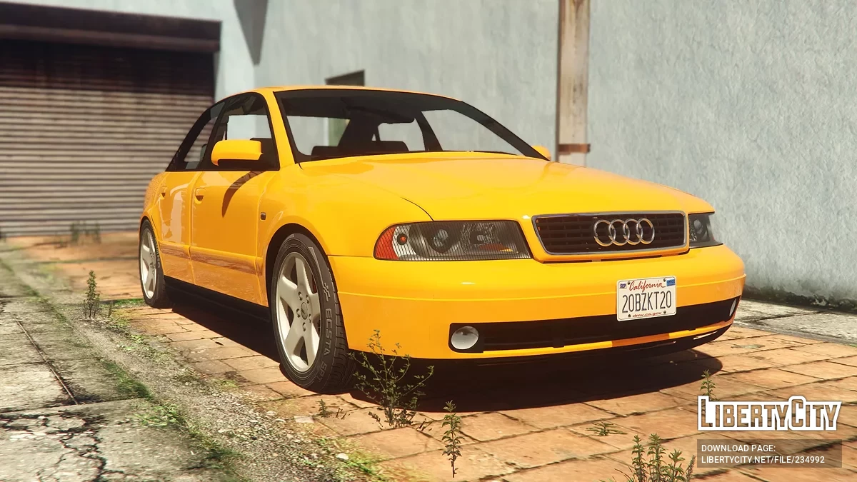 Audi A4 '00 [Улучшенная версия и наследие | Замена] / GTA 5
