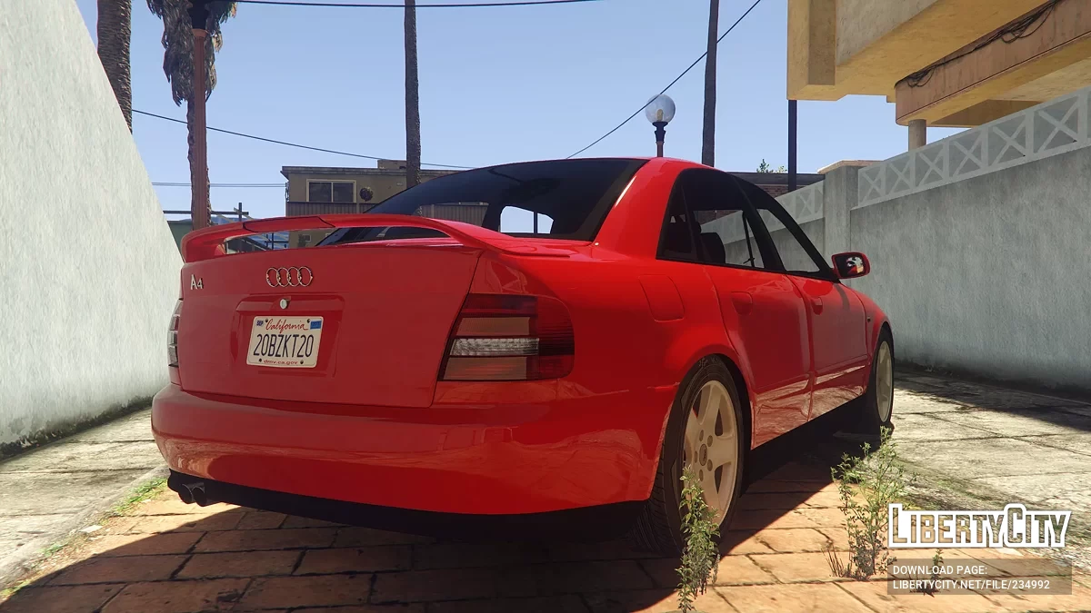 Audi A4 '00 [Улучшенная версия и наследие | Замена] / GTA 5