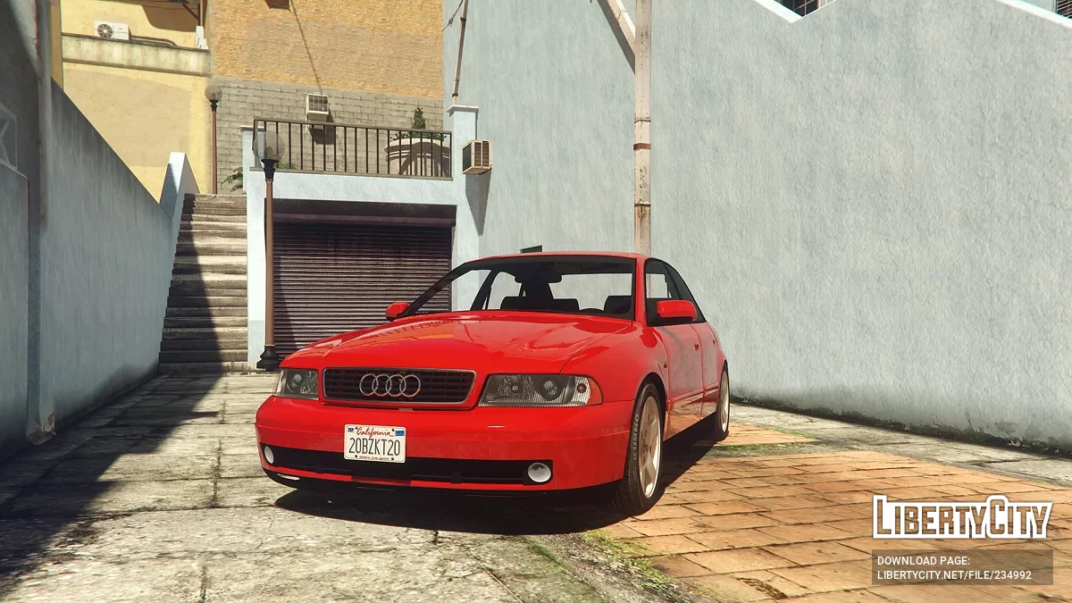 Audi A4 '00 [Улучшенная версия и наследие | Замена] / GTA 5