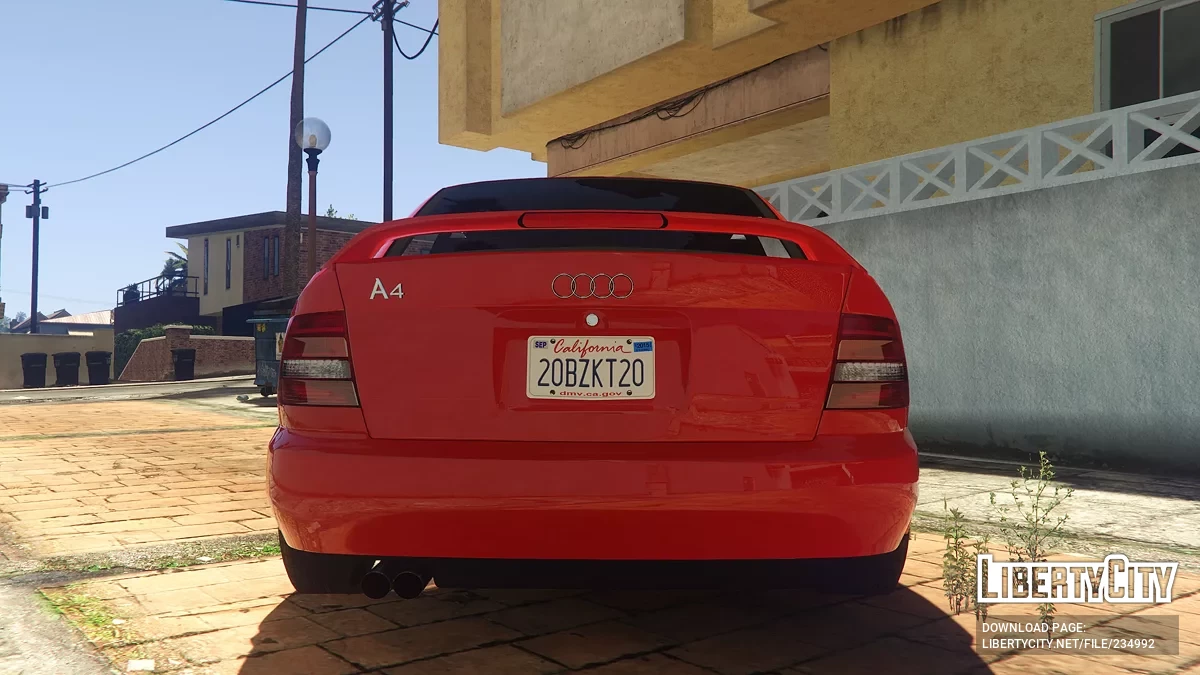 Audi A4 '00 [Улучшенная версия и наследие | Замена] / GTA 5