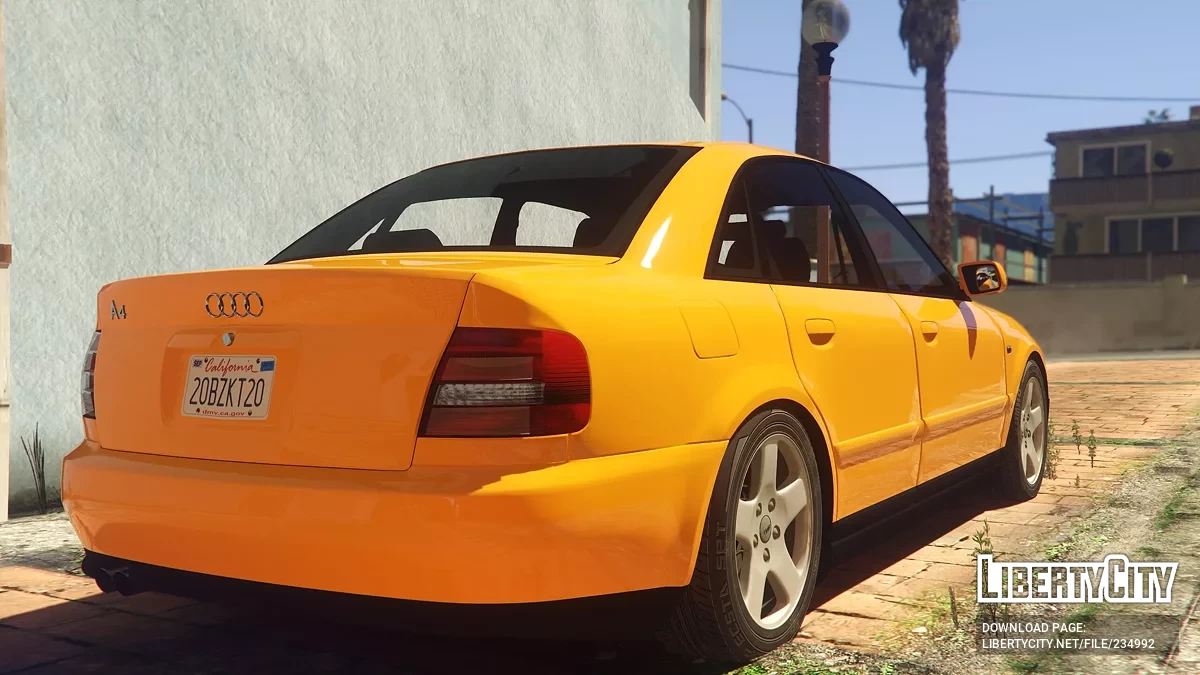 Audi A4 '00 [Улучшенная версия и наследие | Замена] / GTA 5