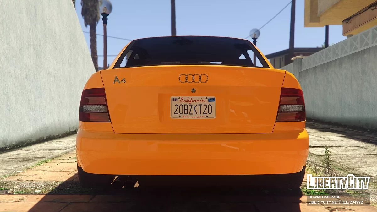 Audi A4 '00 [Улучшенная версия и наследие | Замена] / GTA 5