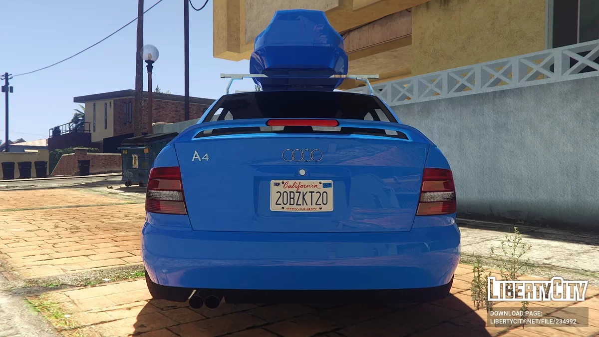 Audi A4 '00 [Улучшенная версия и наследие | Замена] / GTA 5
