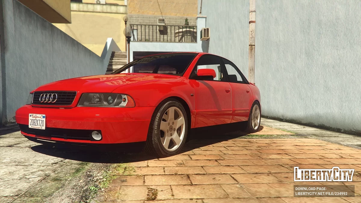 Audi A4 '00 [Улучшенная версия и наследие | Замена] / GTA 5