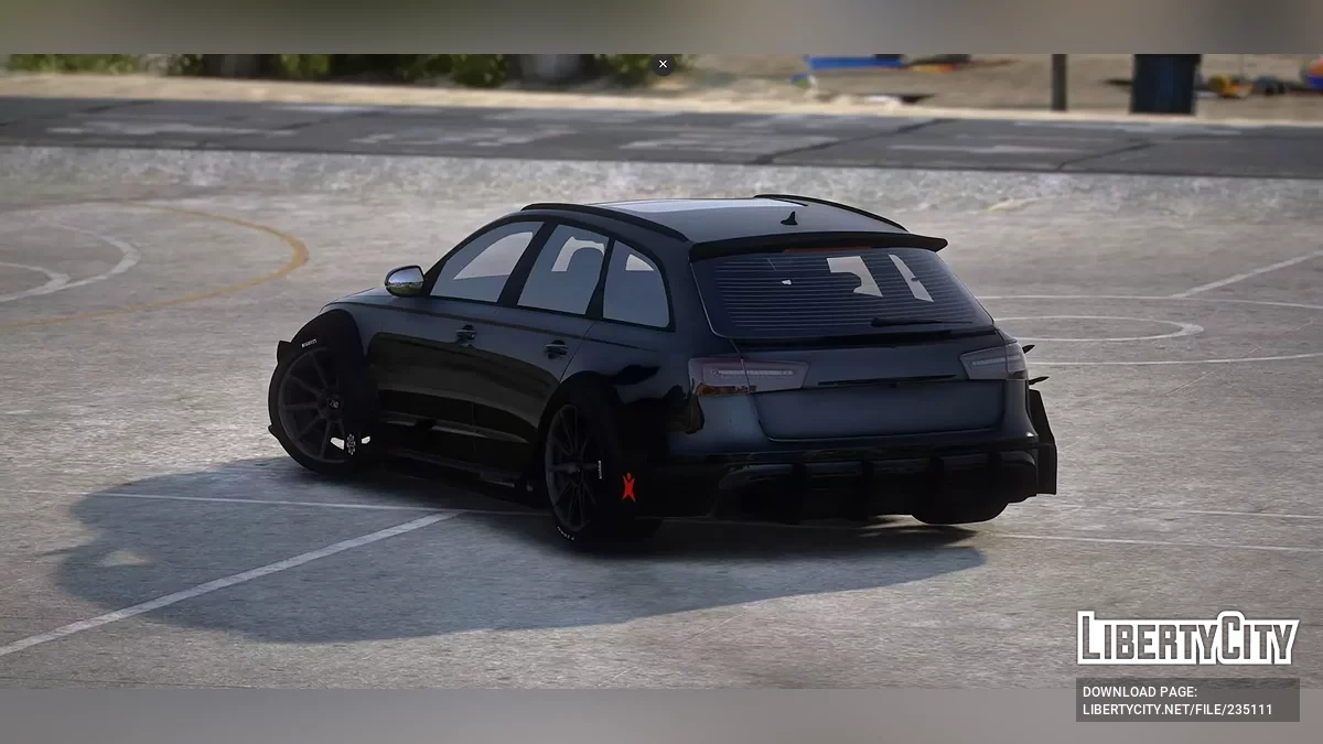 FiveM и SP | Audi RS6 DTM | Без эмблем / GTA 5