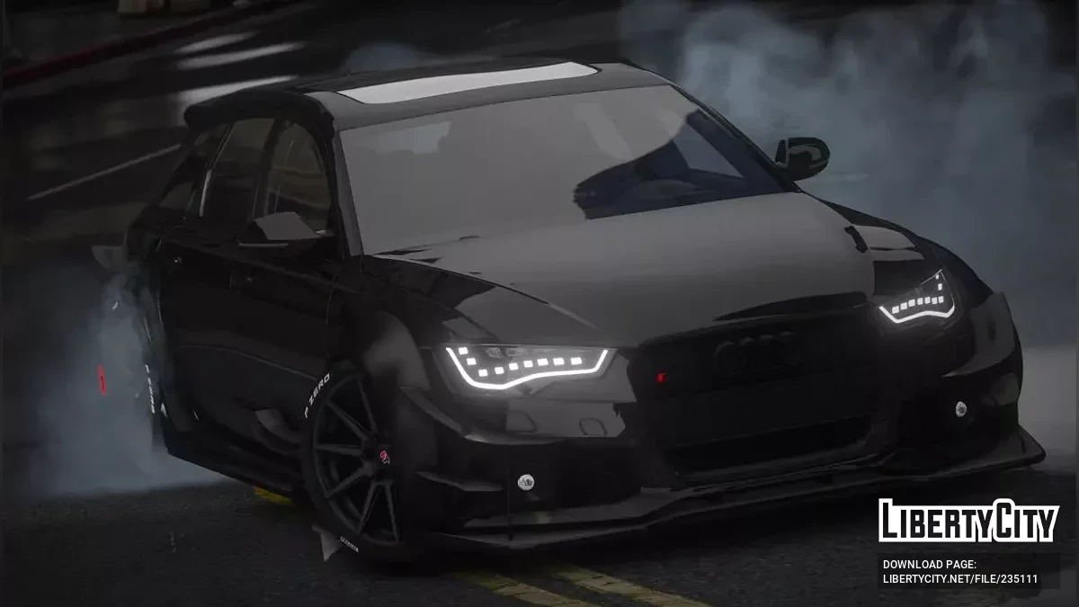 FiveM и SP | Audi RS6 DTM | Без эмблем / GTA 5
