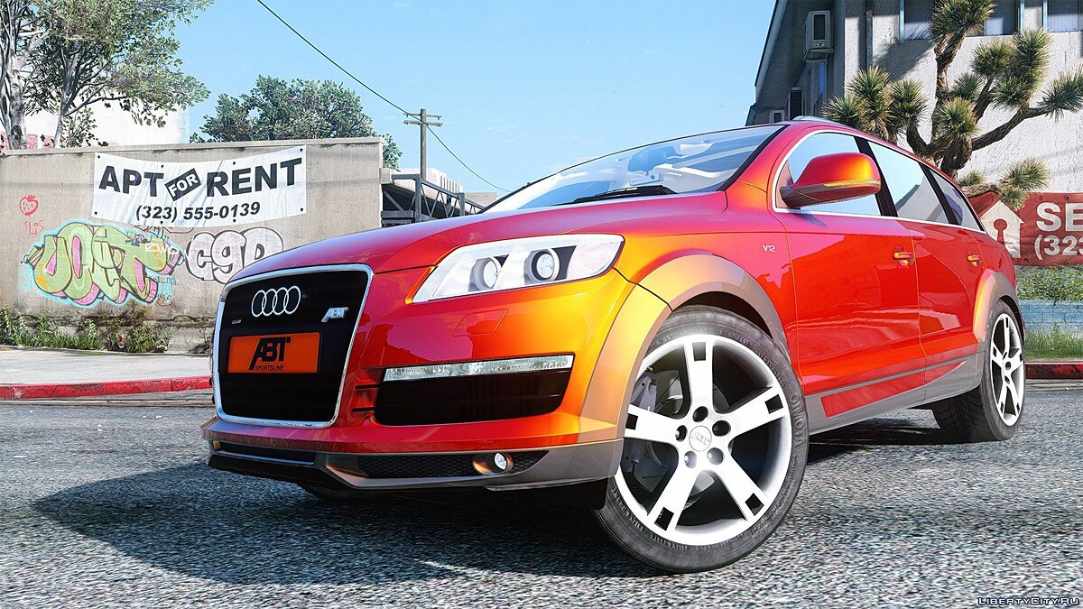 2009 Audi Q7 AS7 ABT [Add-On / Replace] 1.3 для GTA 5 - Картинка #4