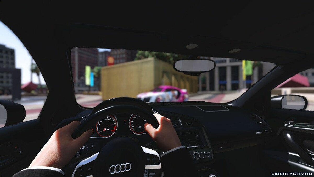 Audi R8 V10 LibertyWalk [Add-On / Replace] для GTA 5 - Картинка #6