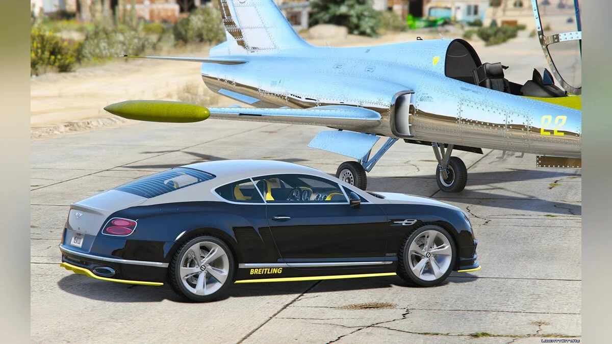 Bentley Continental GT Breitling Jet Team [replace/addon] 1.0 / GTA 5