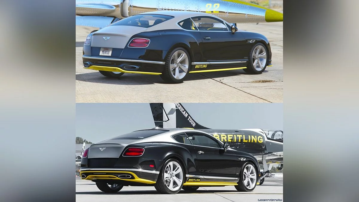Bentley Continental GT Breitling Jet Team [replace/addon] 1.0 / GTA 5