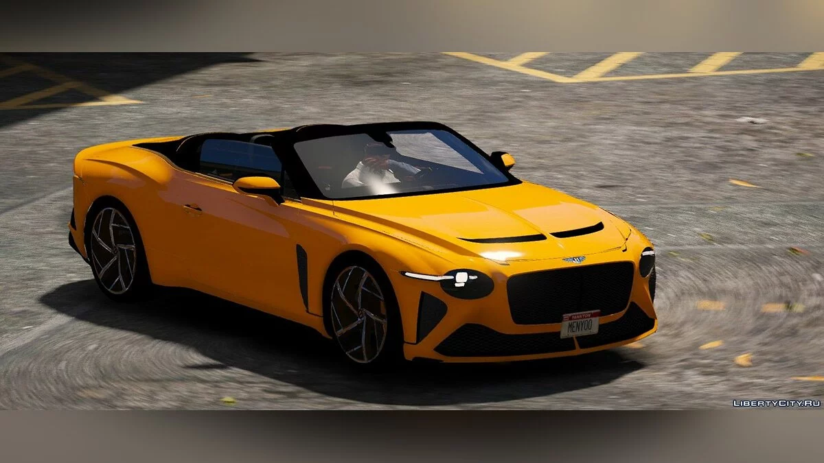 Bentley Mulliner Bacalar 2021 v1.1 / GTA 5