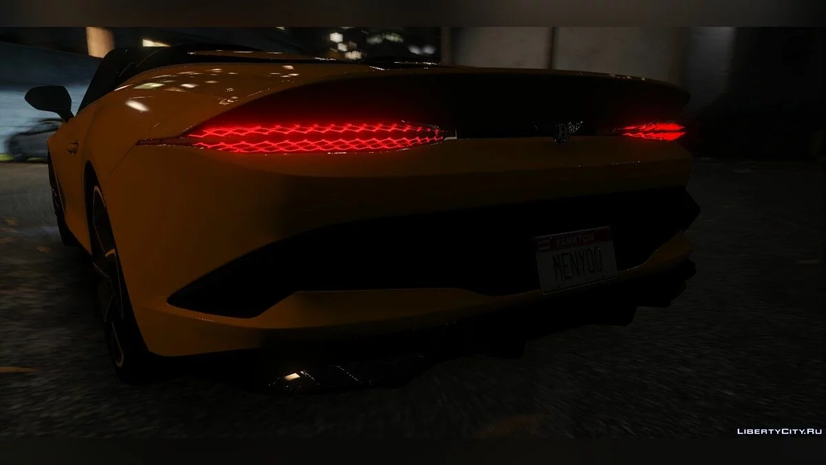 Bentley Mulliner Bacalar 2021 v1.1 / GTA 5