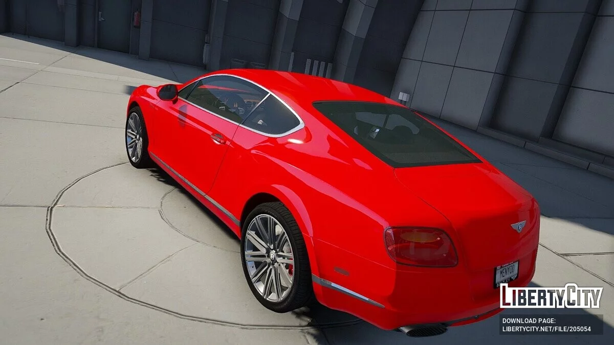 Bentley Continental GT Speed 2013 v1.1a / GTA 5
