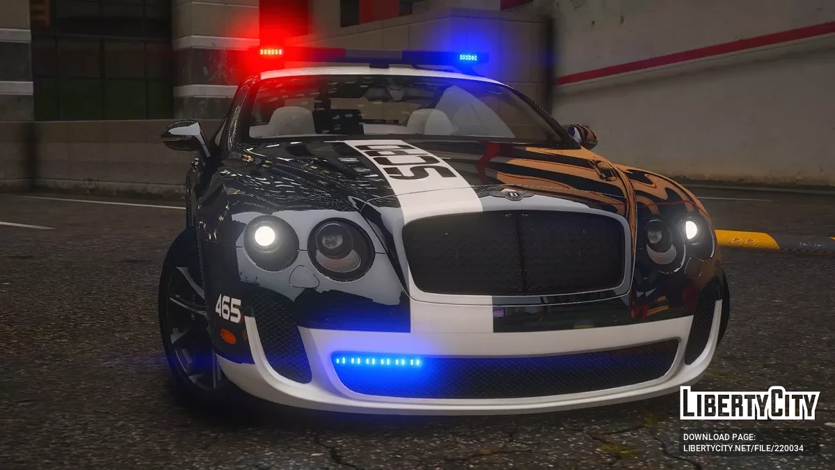 2010 Bentley Continental Supersports SCPD v1.0 / GTA 5