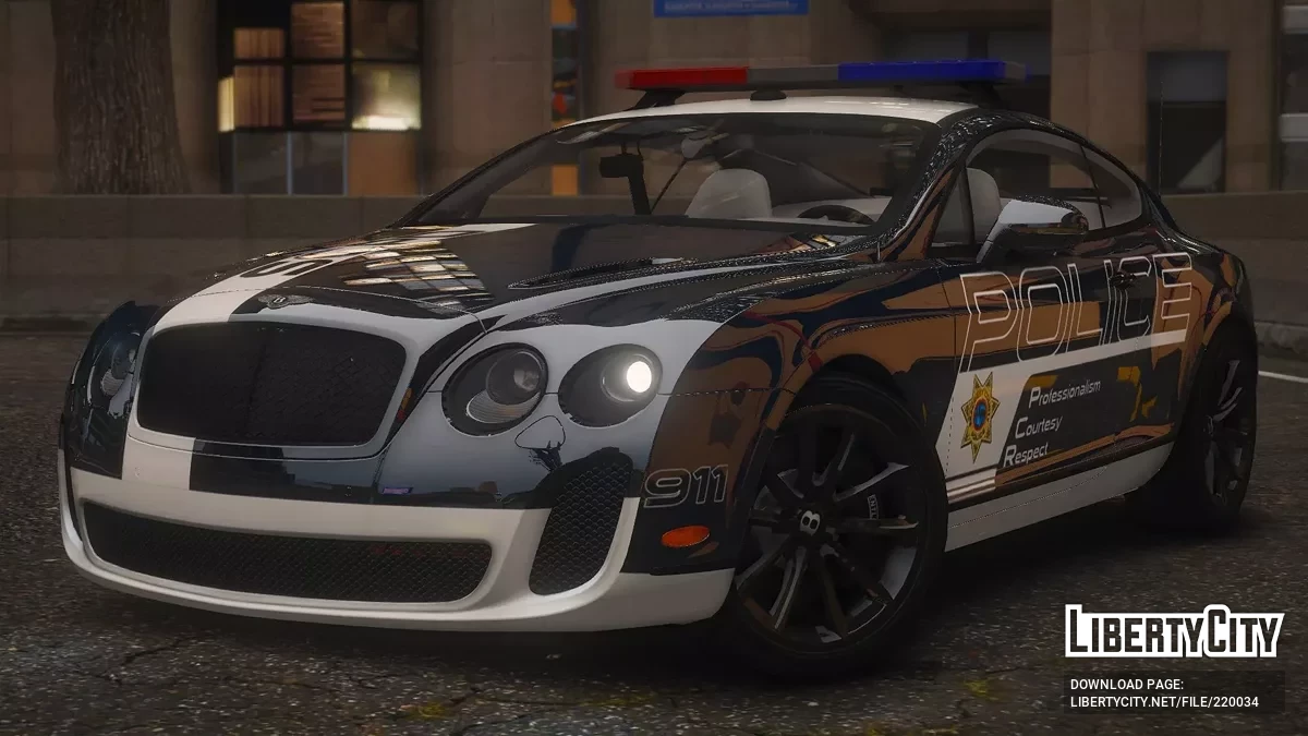 2010 Bentley Continental Supersports SCPD v1.0 / GTA 5