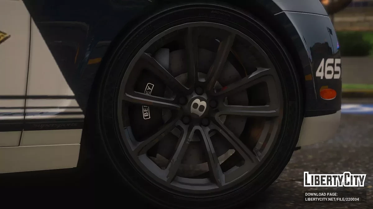 2010 Bentley Continental Supersports SCPD v1.0 / GTA 5
