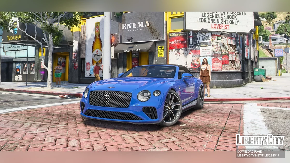 Bentley Continental GT Speed & Bentley Continental GT Convertible v1.0 / GTA 5