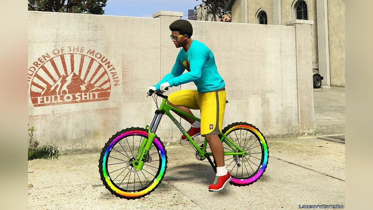 Scorcher (Mountain Bike) - Tire Color & Handling 1.0 / GTA 5