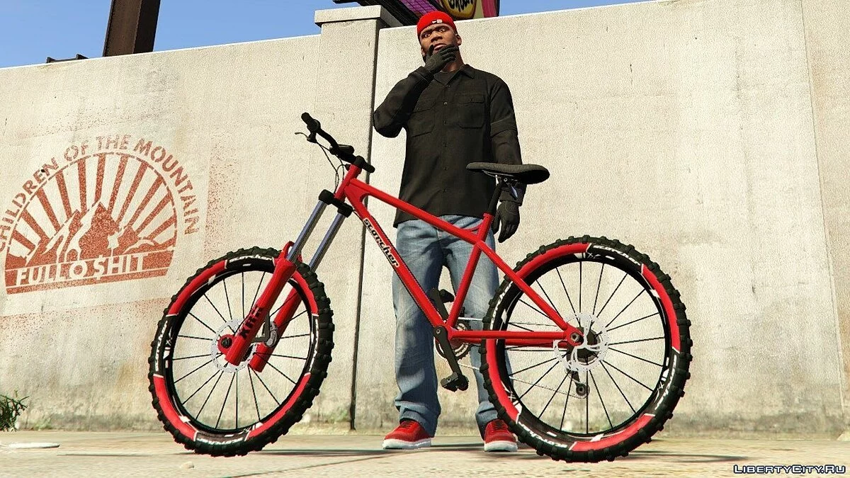 Scorcher (Mountain Bike) - Tire Color & Handling 1.1 / GTA 5