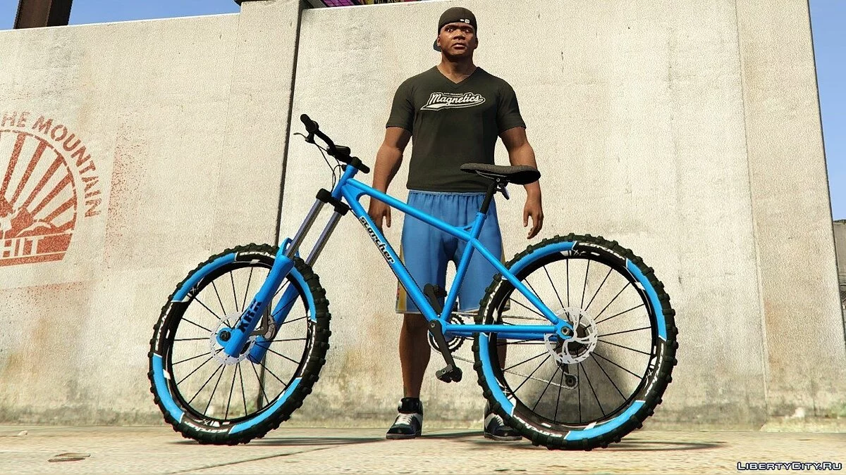 Scorcher (Mountain Bike) - Tire Color & Handling 1.1 / GTA 5